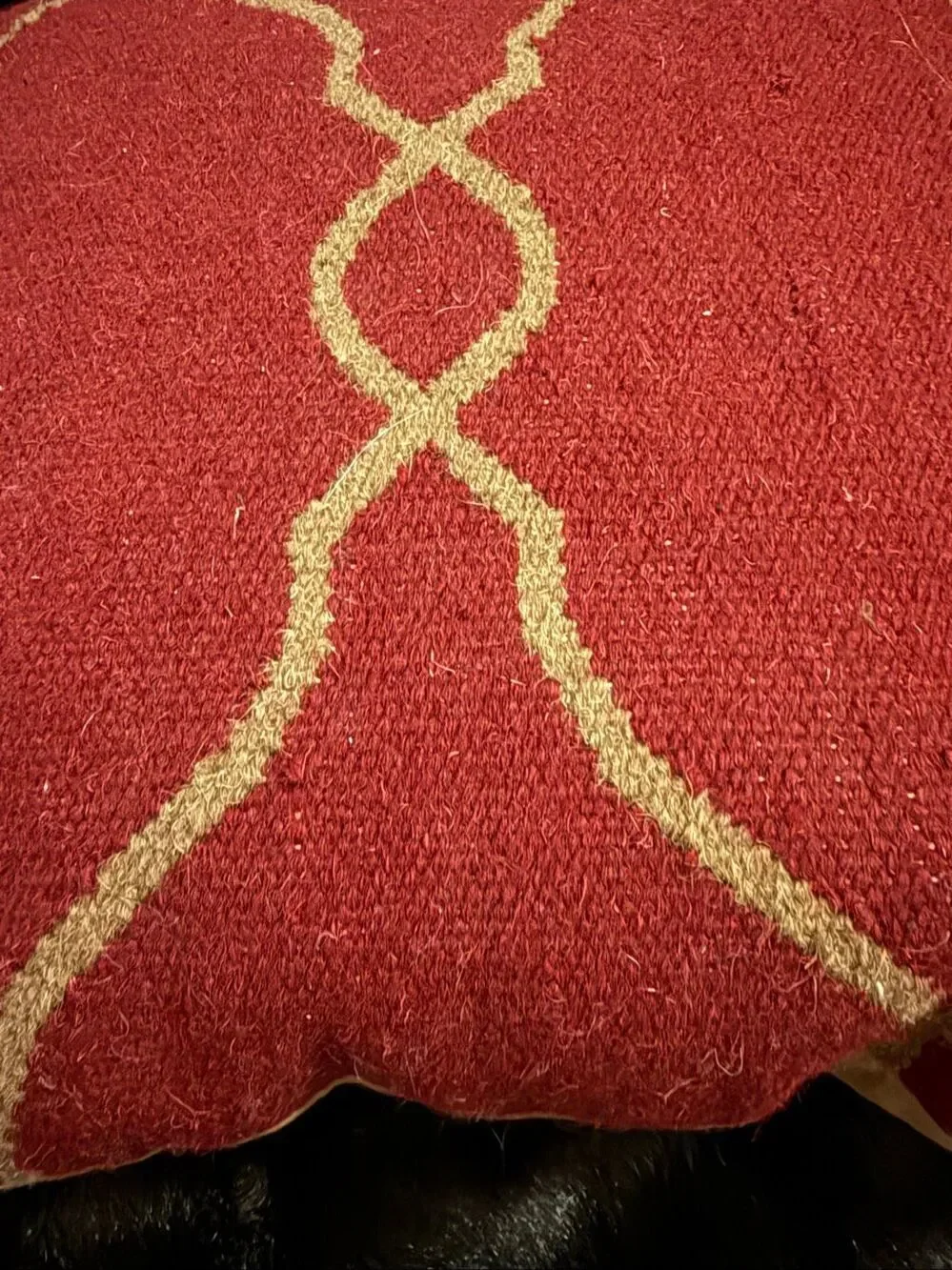 Surya Hand Crafted Wool  Red 22
